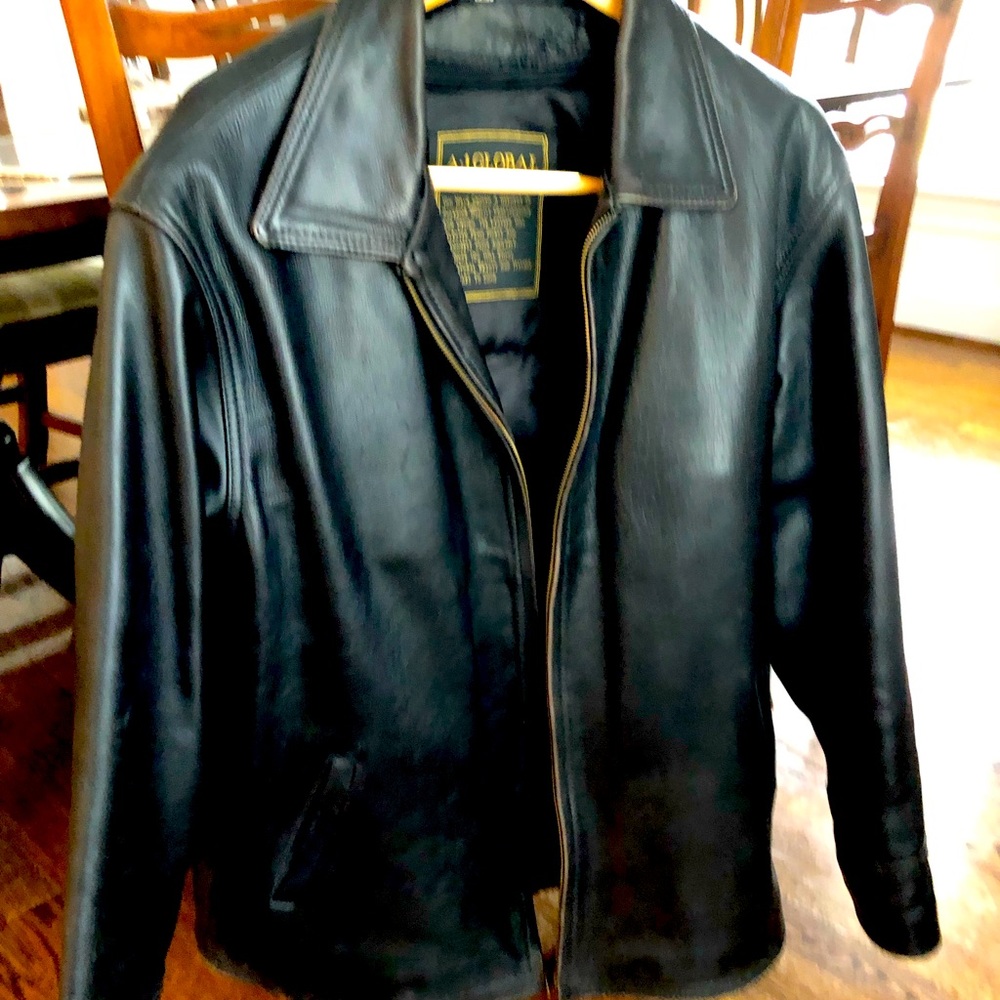 Leather jacket